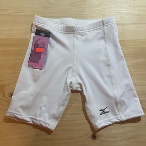 BNWT; Adult XXS Mizuno Compression Shorts